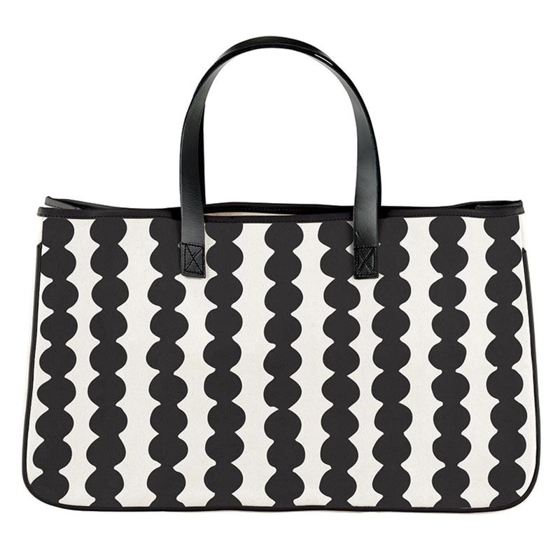 Canvas Tote with Dots