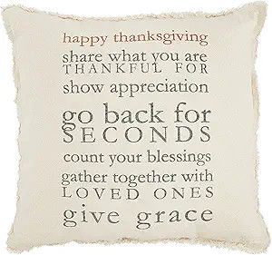 Thanksgiving Rules Pillow