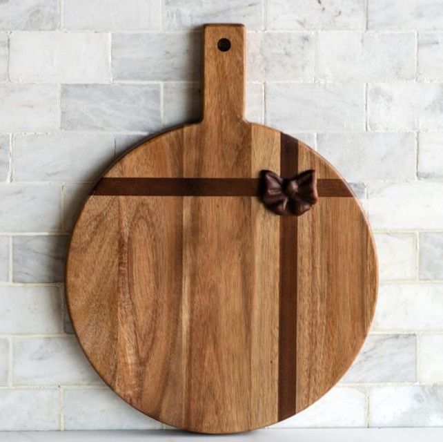 12&quot; Round Bow Serving Board