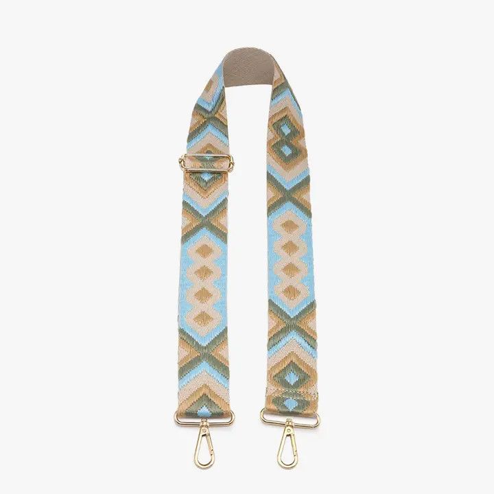 Sage/Aqua Bohemian Crossbody Strap