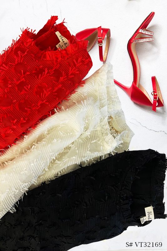 Textured Woven Blouse