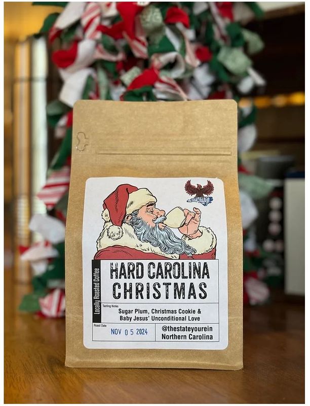 Hard Carolina Christmas Coffee