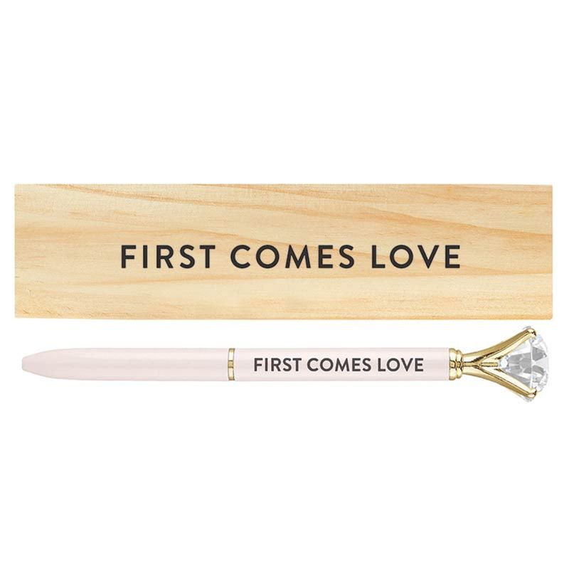First Comes Love Box &amp; Pen Set