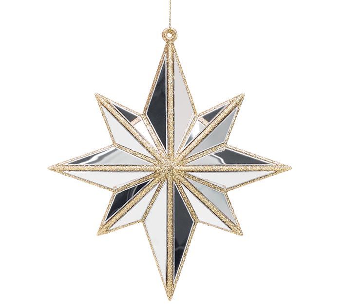 Mirror Starburst Ornament