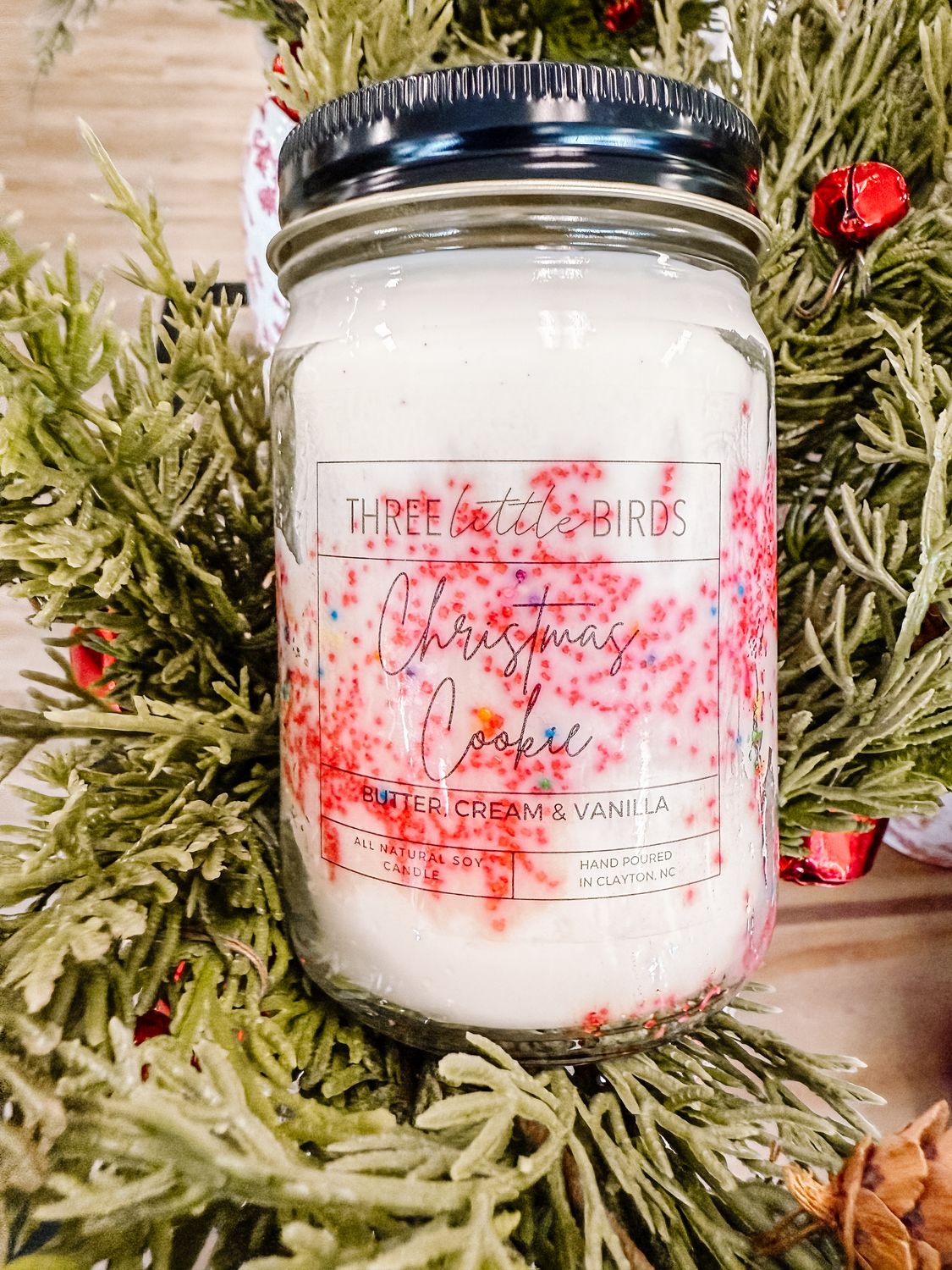 Christmas Cookie Candle