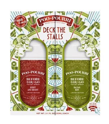 Deck the Stalls Tear and Share Poo-Pourri Set