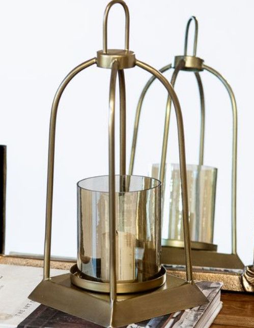 12" Brass Lantern