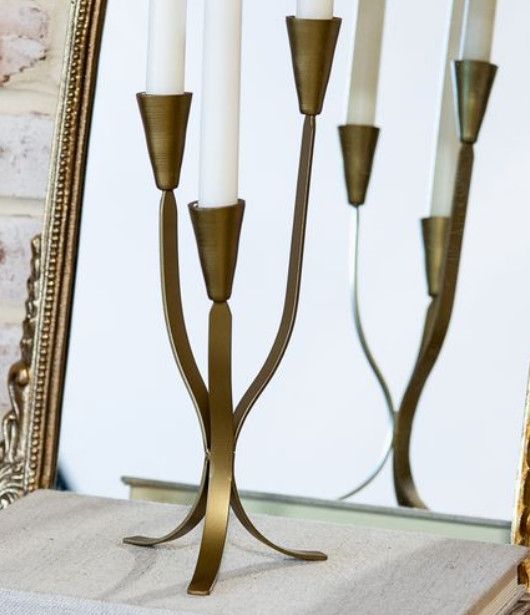 12" 3 Tier Taper Candle Holder