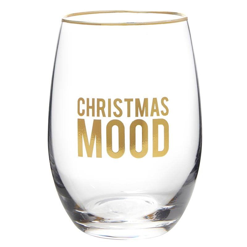 Wine Glass Christmas Mood