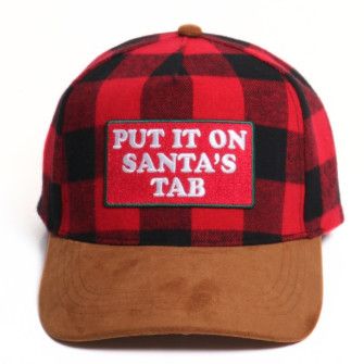 Put It On Santa's Tab Trucker Hat