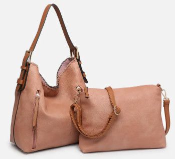 Alexa 2-In-1 Hobo Bag Mauve