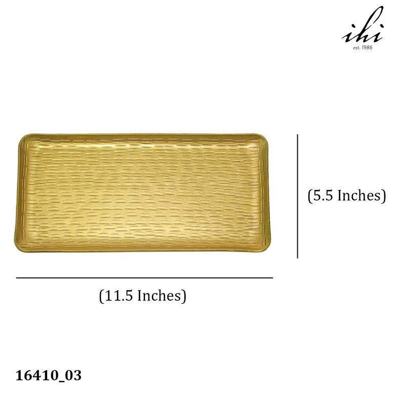 Gold Hammered Tray