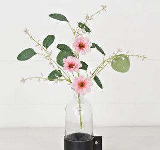 12" Spring Blossoms Pink Pick