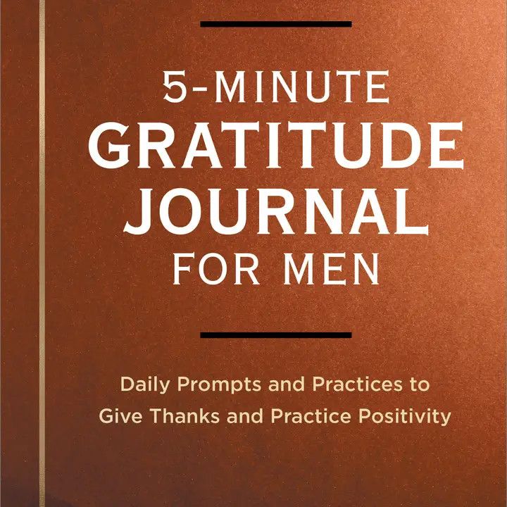 5-Minute Gratitude Journal for Men