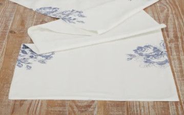 72"x16" Lydia Blue Runner