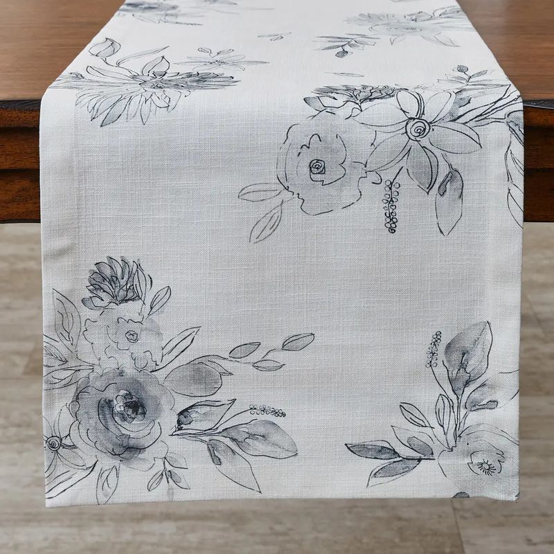 72" Midnight Table Runner