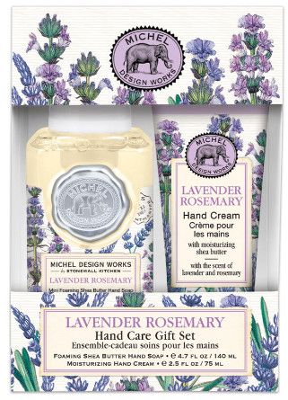 Lavender Rosemary Hand Care Gift Set