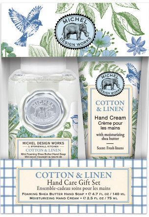 Cotton and Linen Hand Care Gift Set