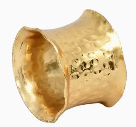 2x2 Gold Alum Napkin Ring