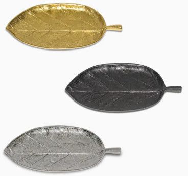 8" Eco-Friendly Alum Leaf Plate