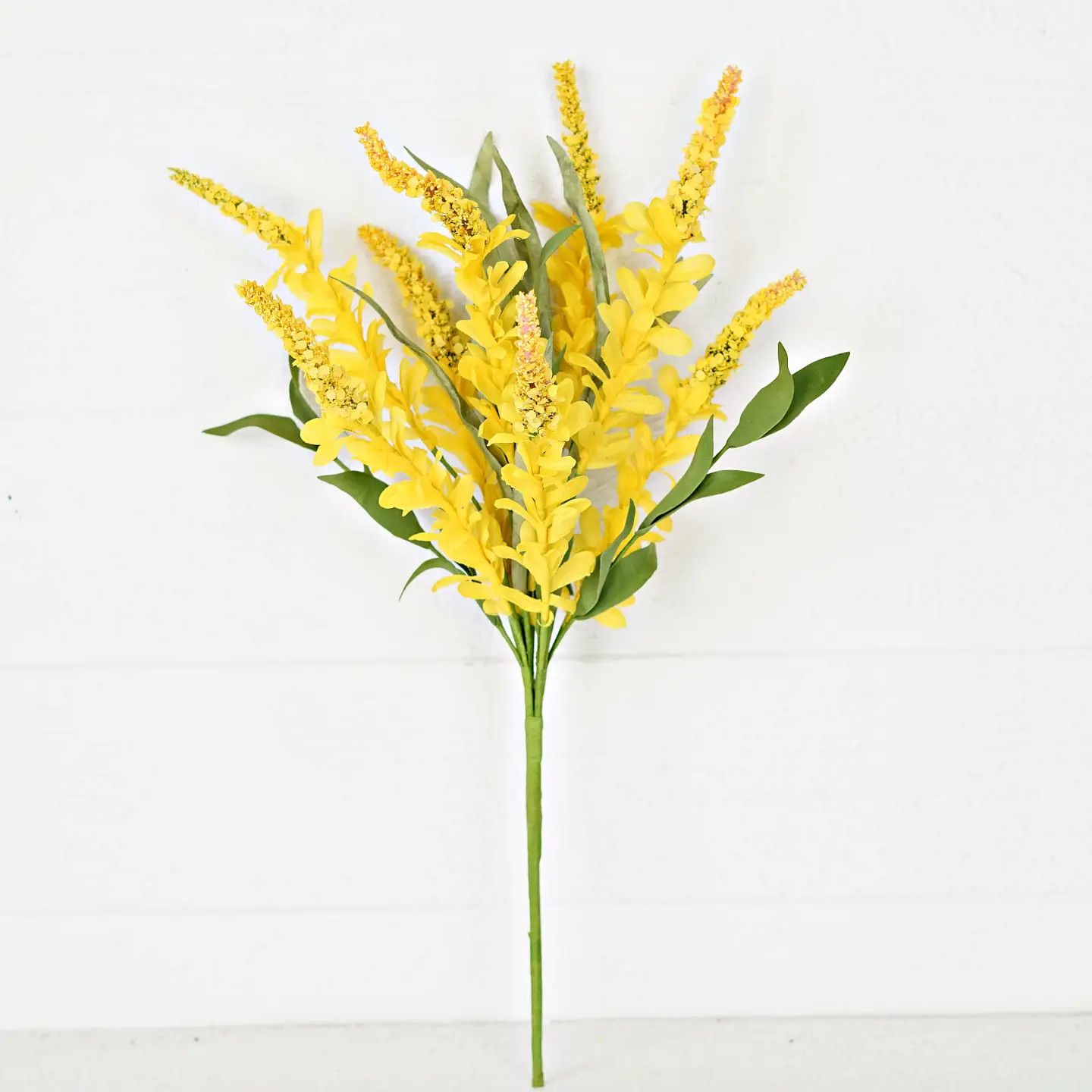 20" Yellow Cluster Flowers