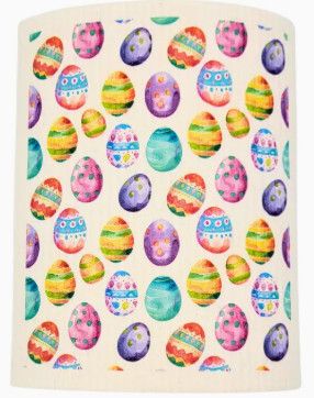 Colorful Eggs Swedish Dishcloth