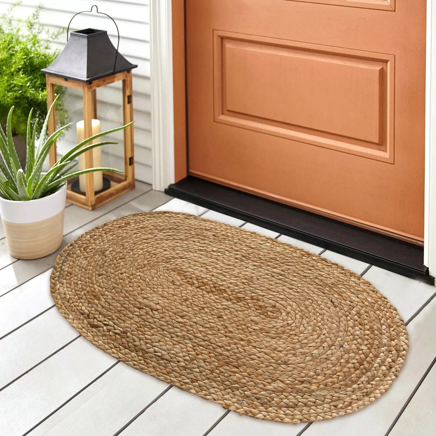 Oval Jute Rug