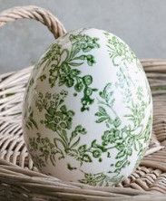4.5" Green Heirloom Egg