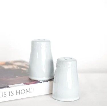 Salt and Pepper Stoneware Set