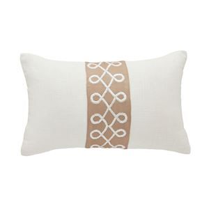 11x18 Classic Fab Trim Lumbar Pillow