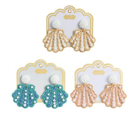 Coastal Beaded Earrings