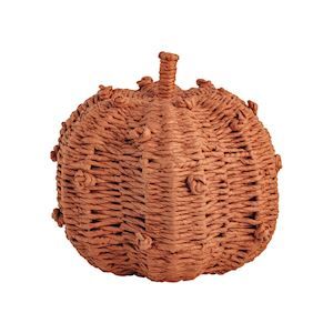 Woven Knot Pumpkin, Large