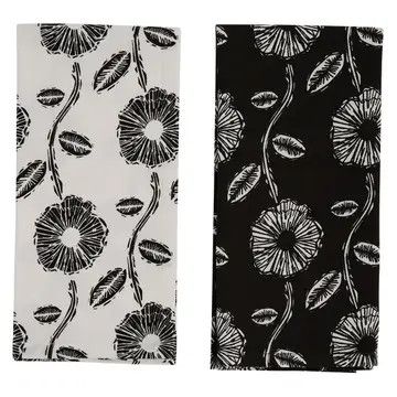 Urban Flower Dish Towel Set