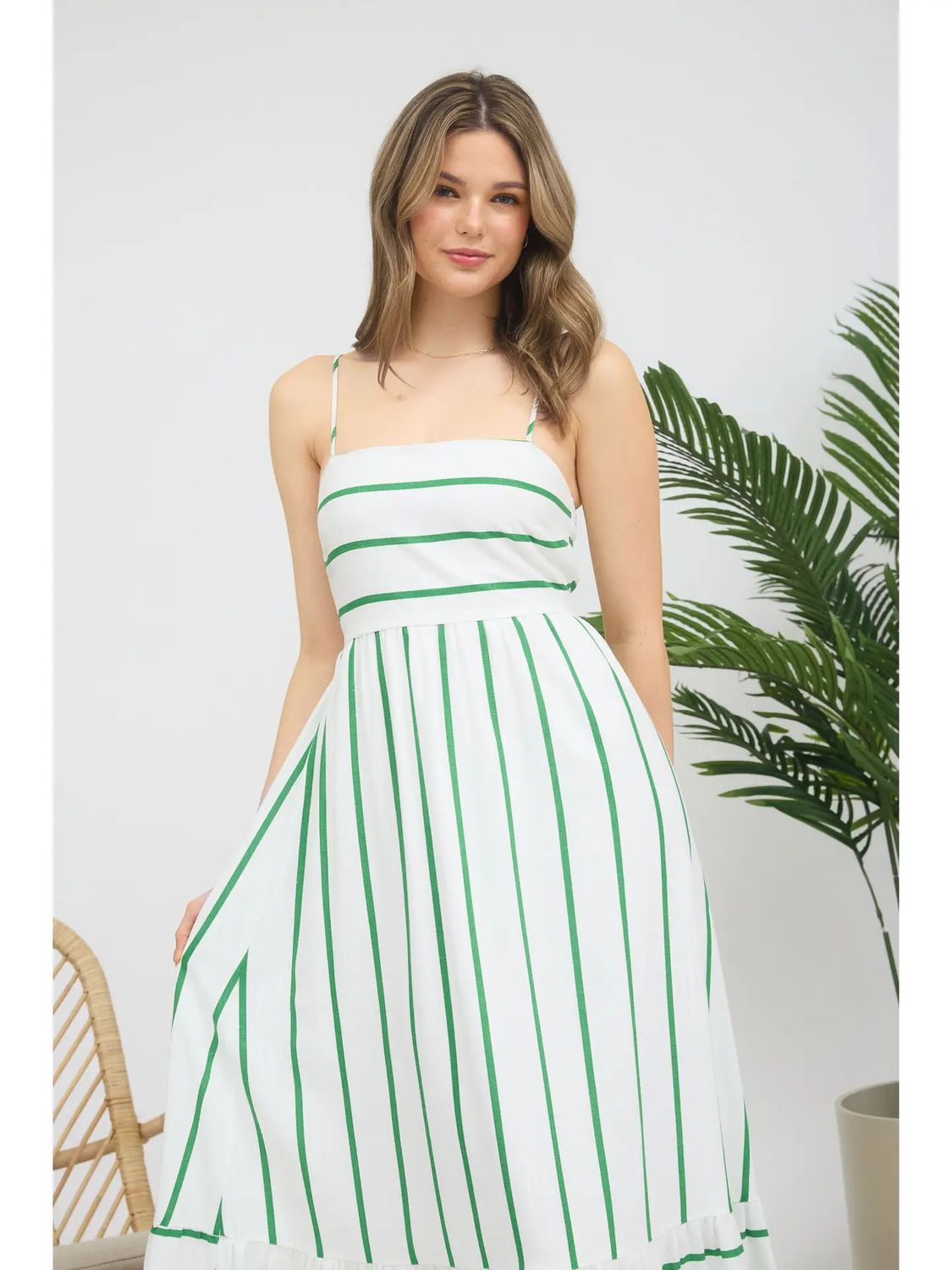 Striped Maxi Dress