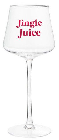 15oz. Jingle Juice Stemmed Wine Glass