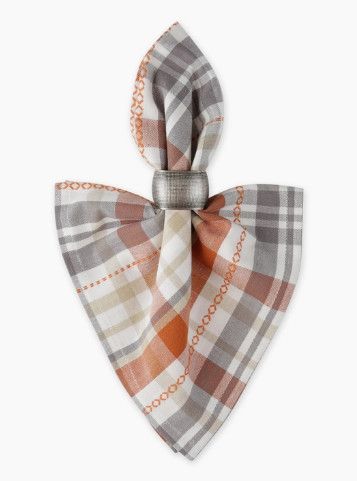 Autumn Afternoon Plaid Napkin