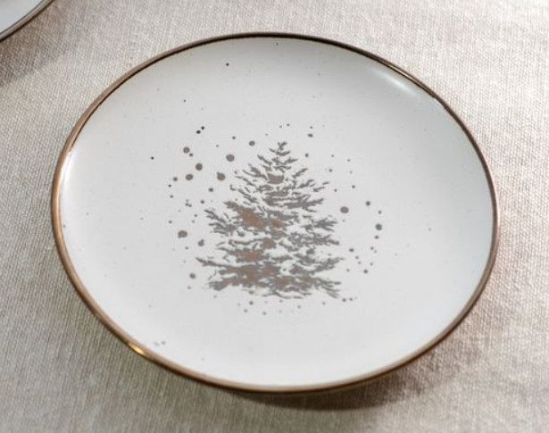 8" Metallic Tree Plate
