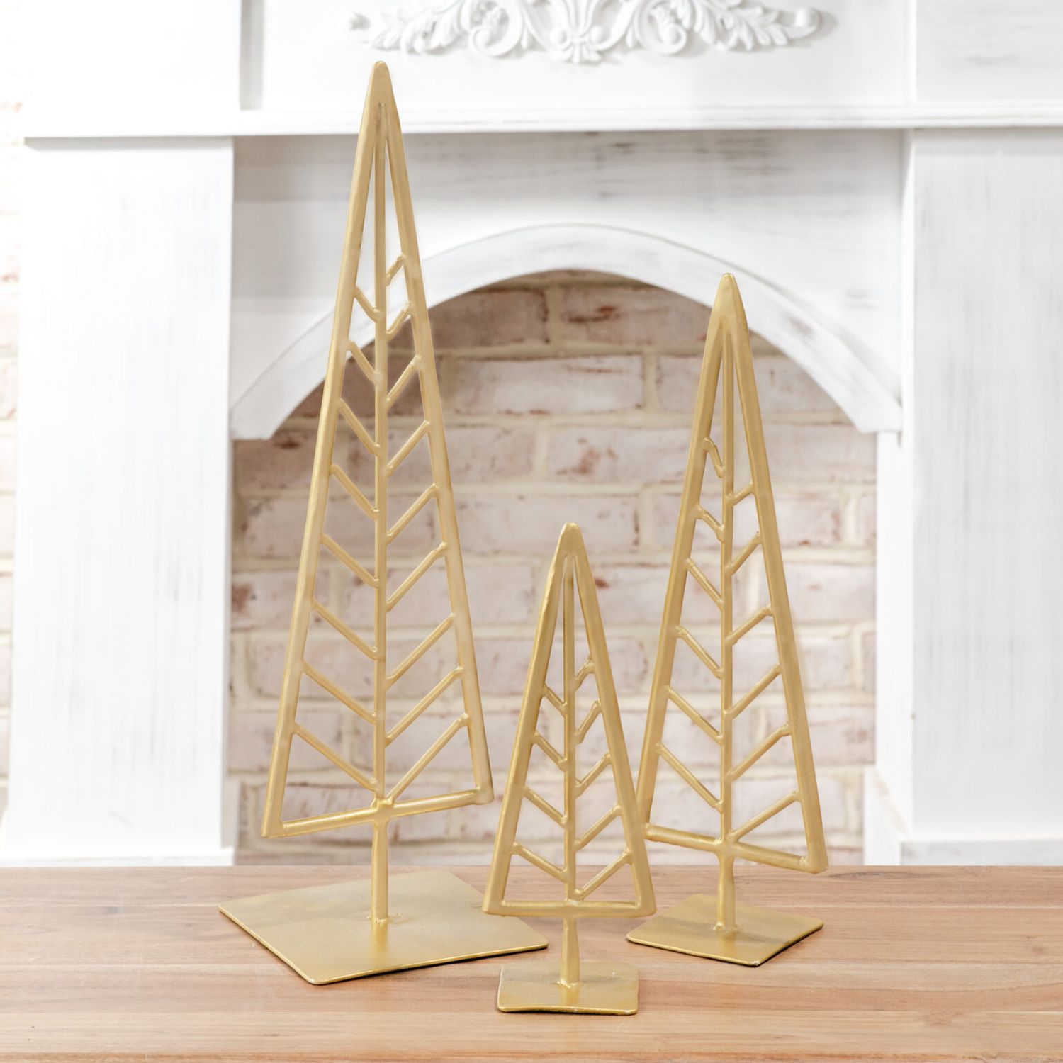 Gold Modern Trees