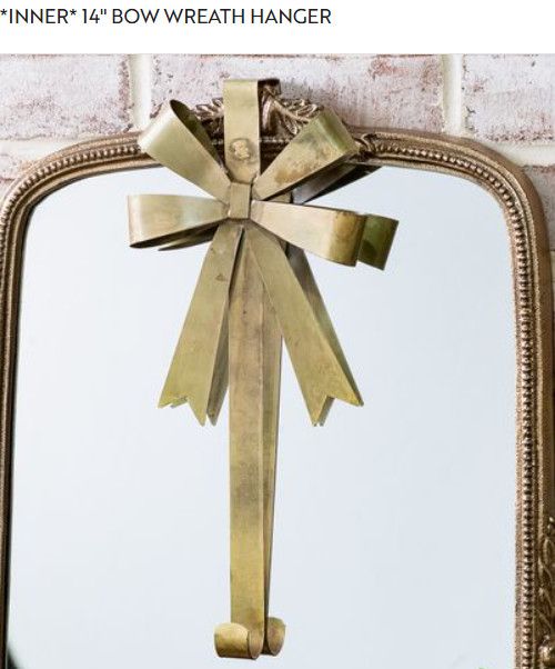 14" Bow Wreath Hanger