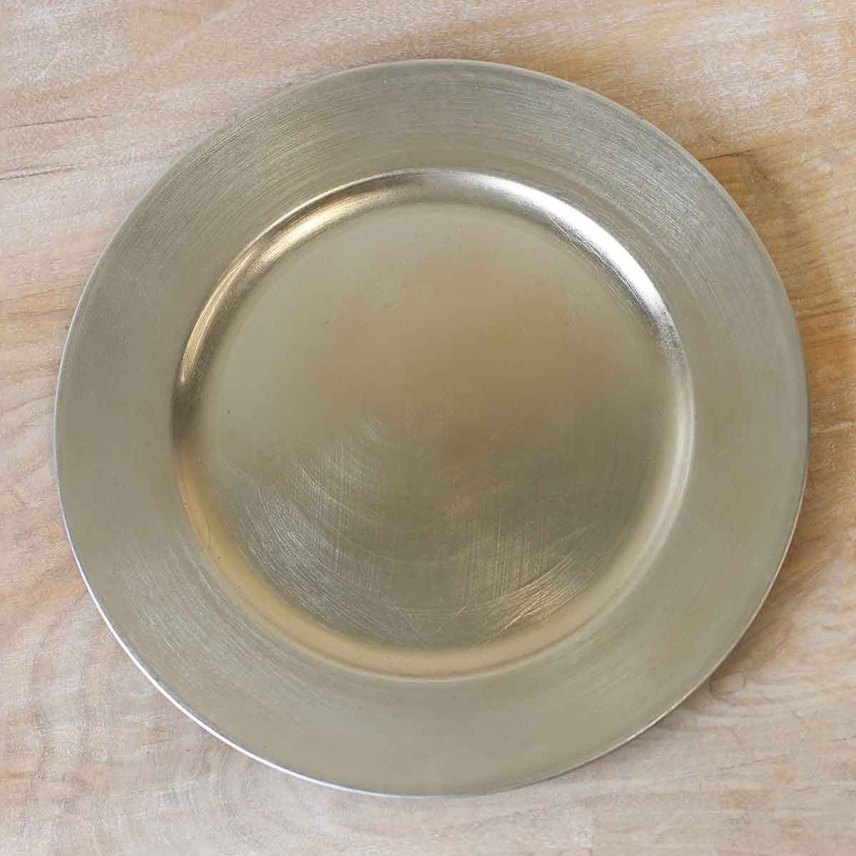 13" Champagne Charger