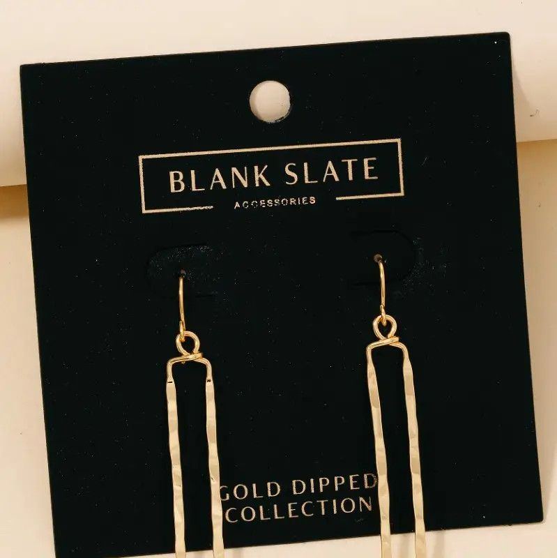 Hammered Earrings