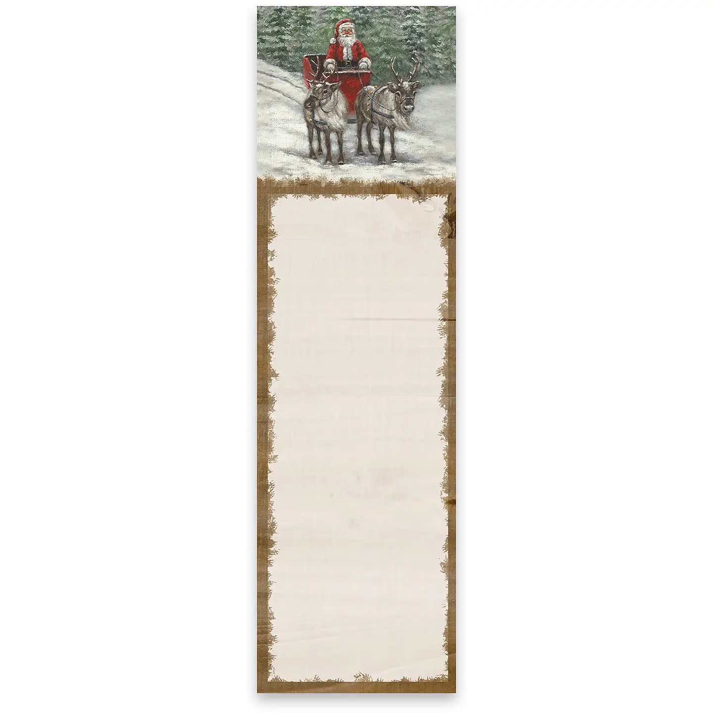 Santa's Sleigh Notepad
