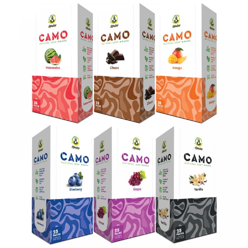 Camo Hemp Wraps