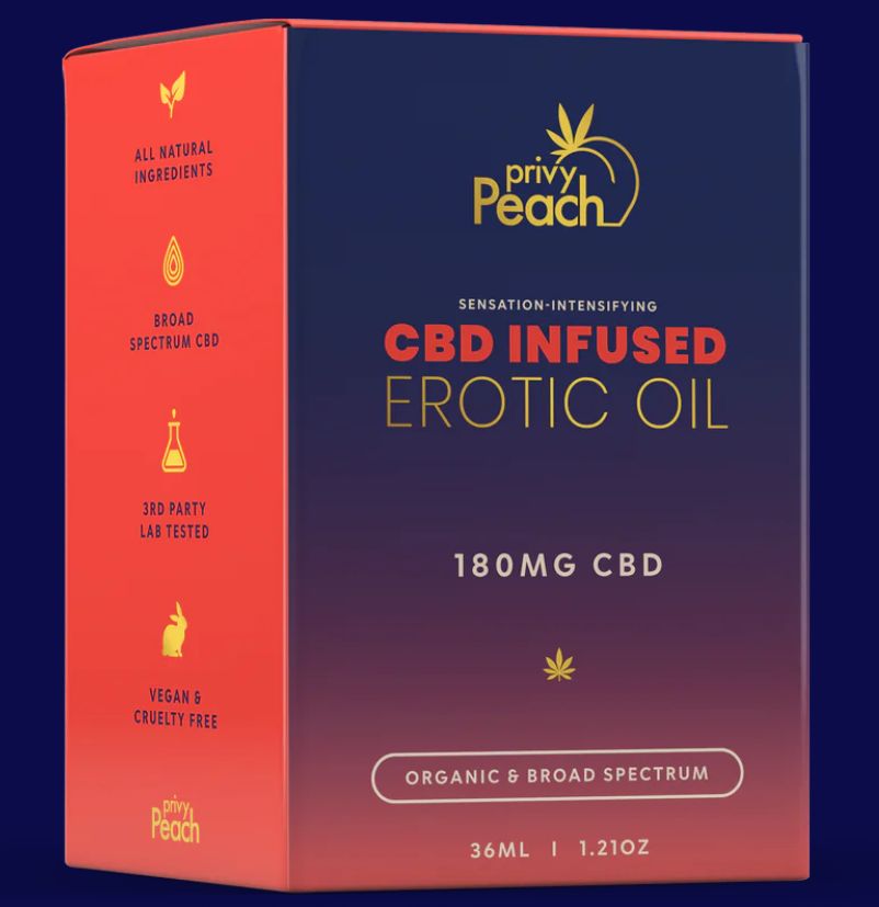 CBD Infused Oils, Option: Erotic Oil