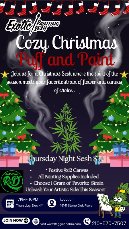 Puff &amp; Paint: 12/4