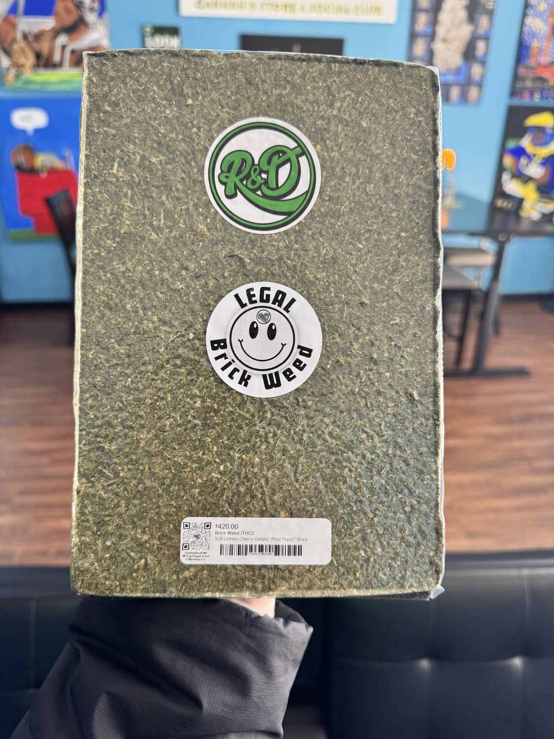 Pink Certz THC Brick Hemp Flower