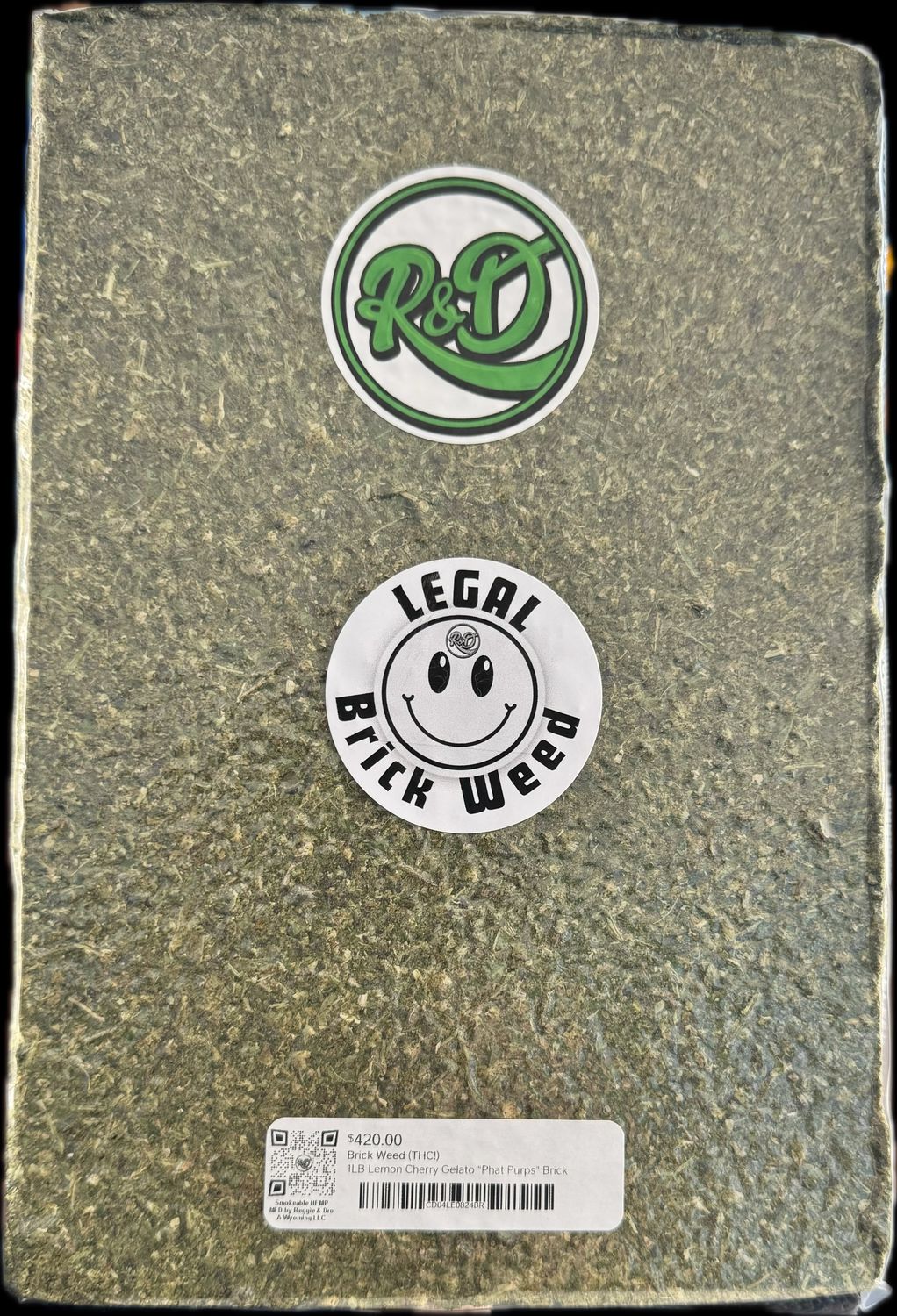 Sour Guava THC Brick Hemp Flower