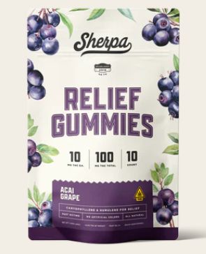 Sherpa Acai Grape Gummies | 10mg D9