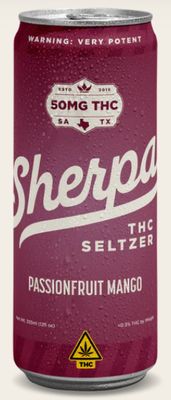 Sherpa Passionfruit Mango Seltzer | 50mg D9