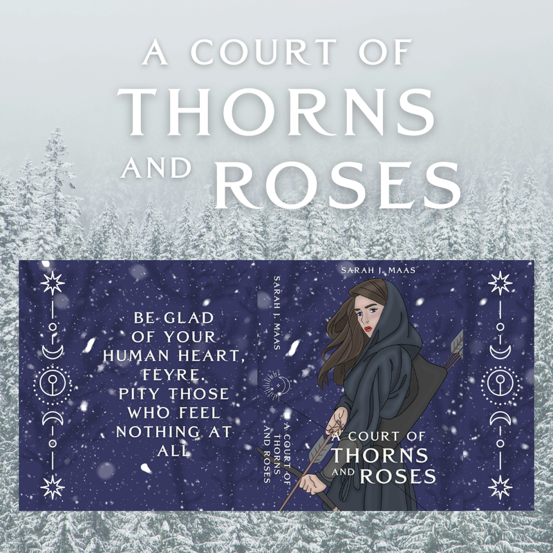 A Court of Thorns and Roses Dust Jacket